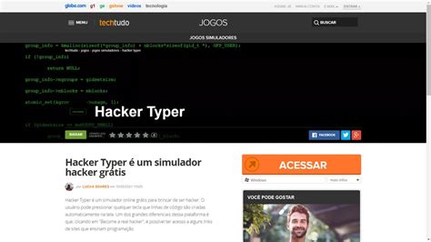hackgamecard|Hacker Typer: o que é e como usar o simulador para fingir.